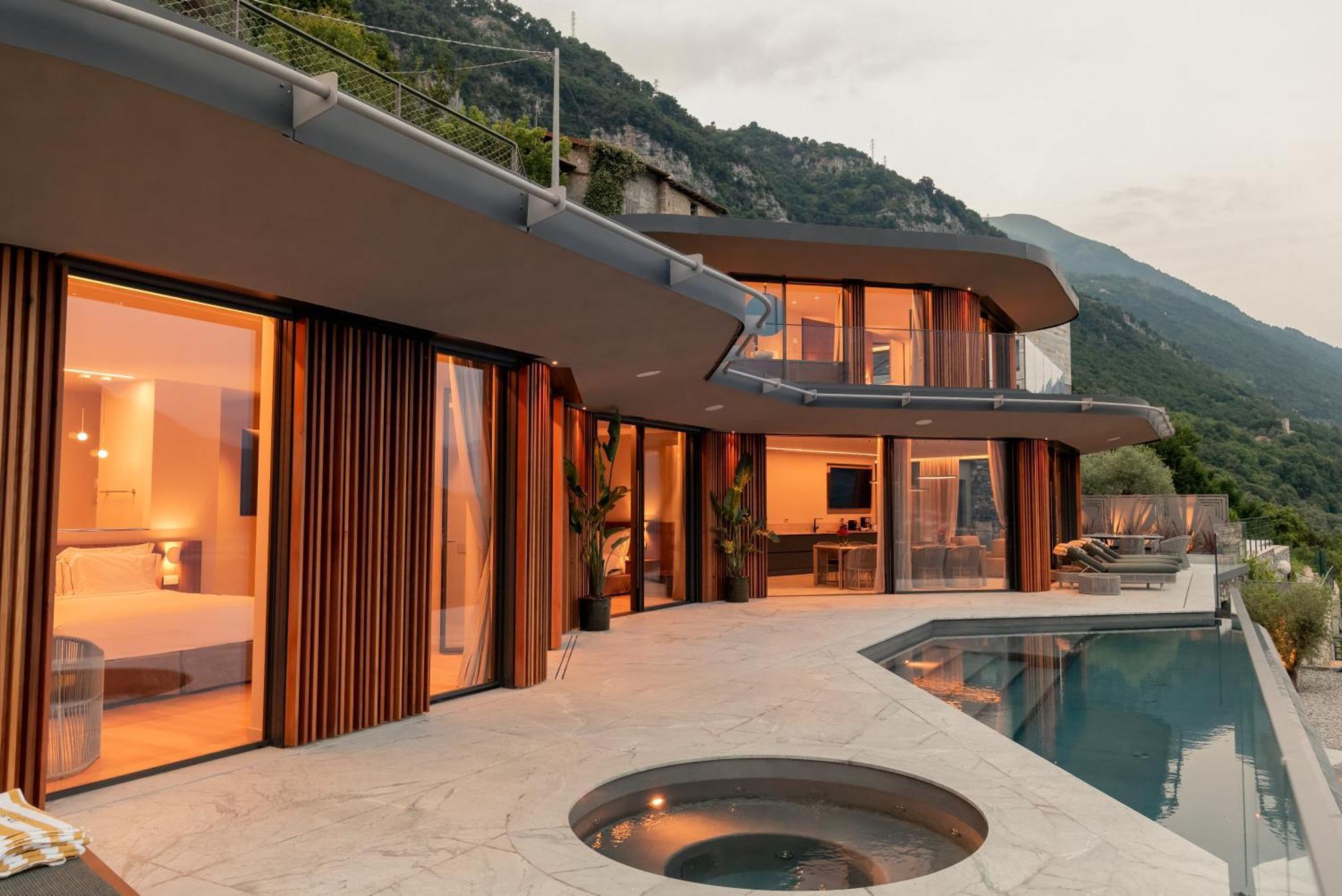 Villa Osee Lago Di Como Sala Comacina Exteriér fotografie