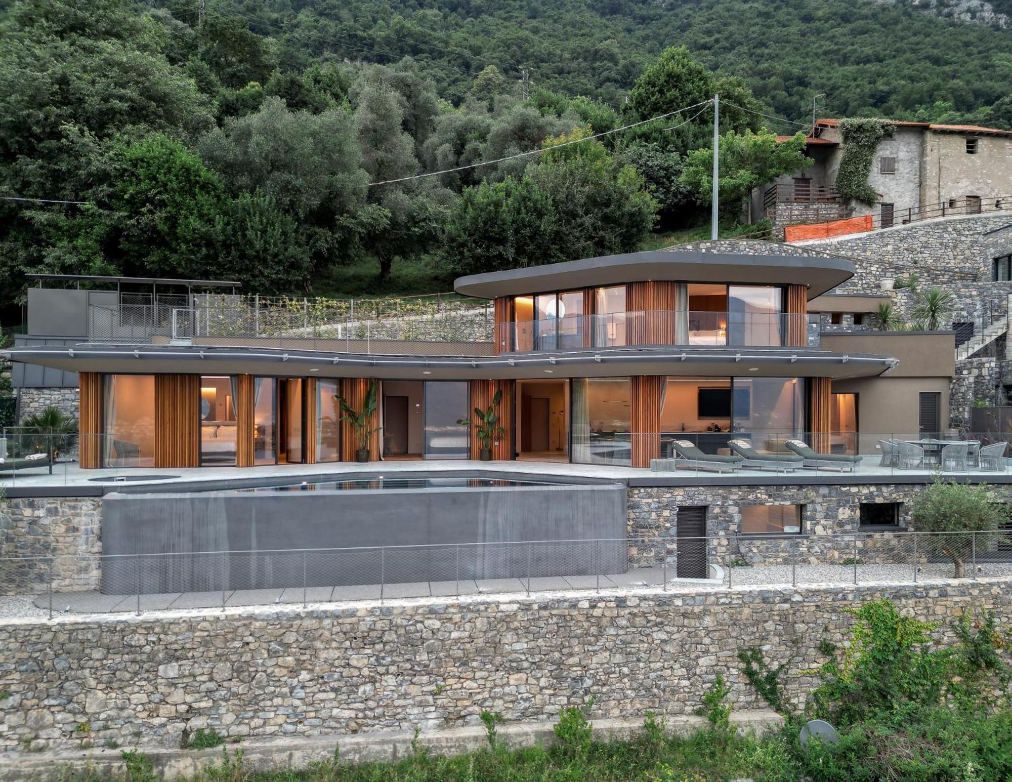 Villa Osee Lago Di Como Sala Comacina Exteriér fotografie