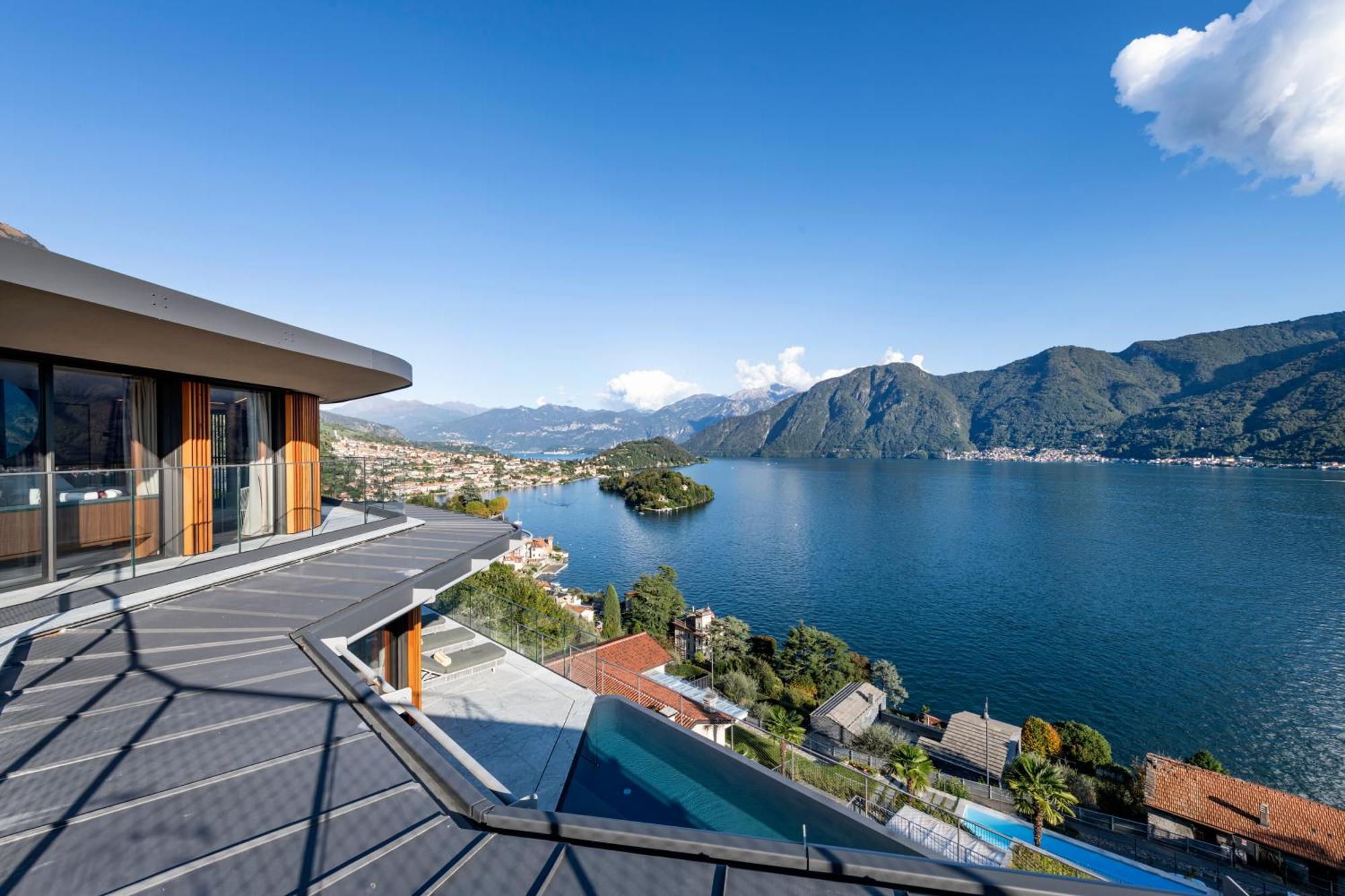 Villa Osee Lago Di Como Sala Comacina Exteriér fotografie