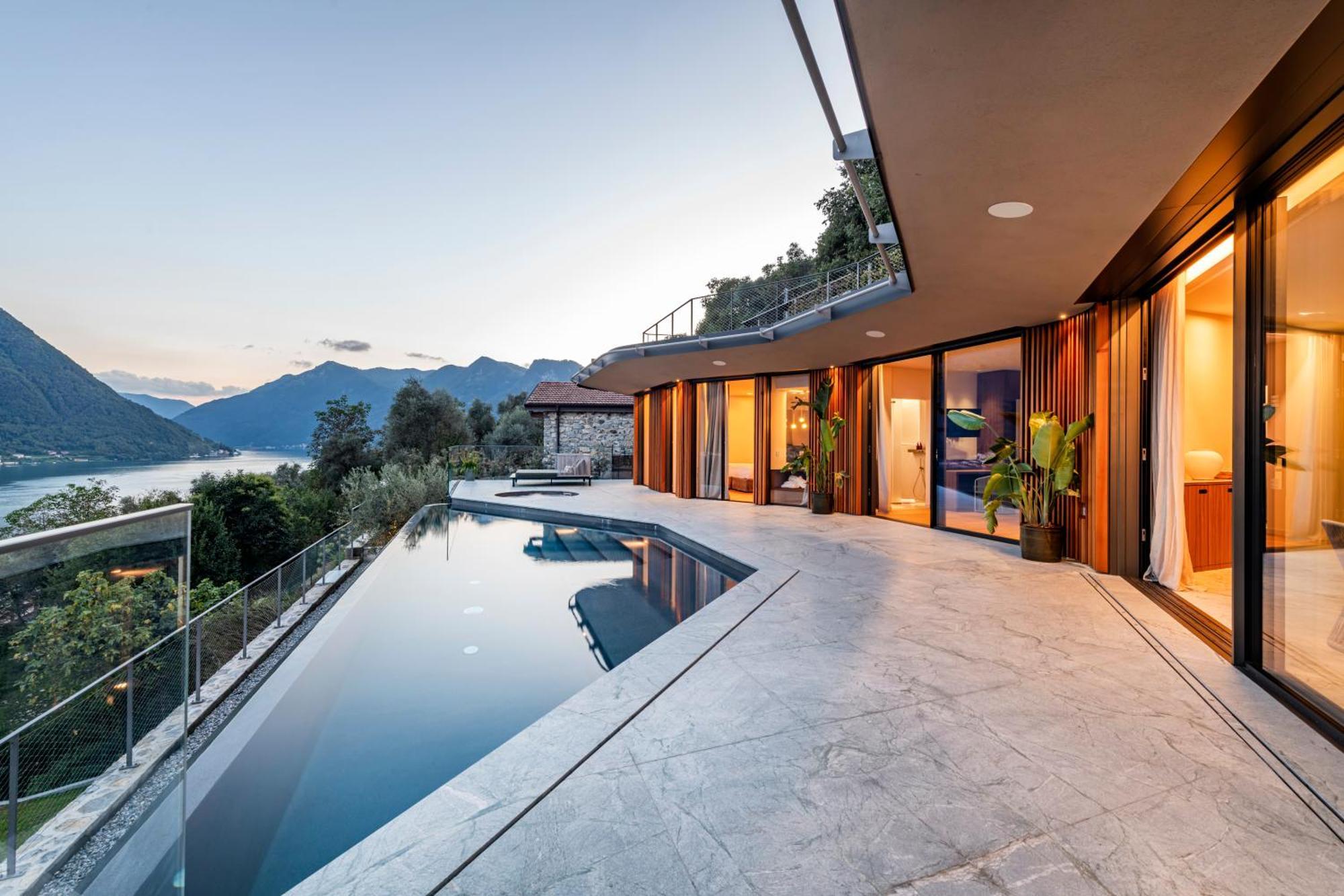 Villa Osee Lago Di Como Sala Comacina Exteriér fotografie