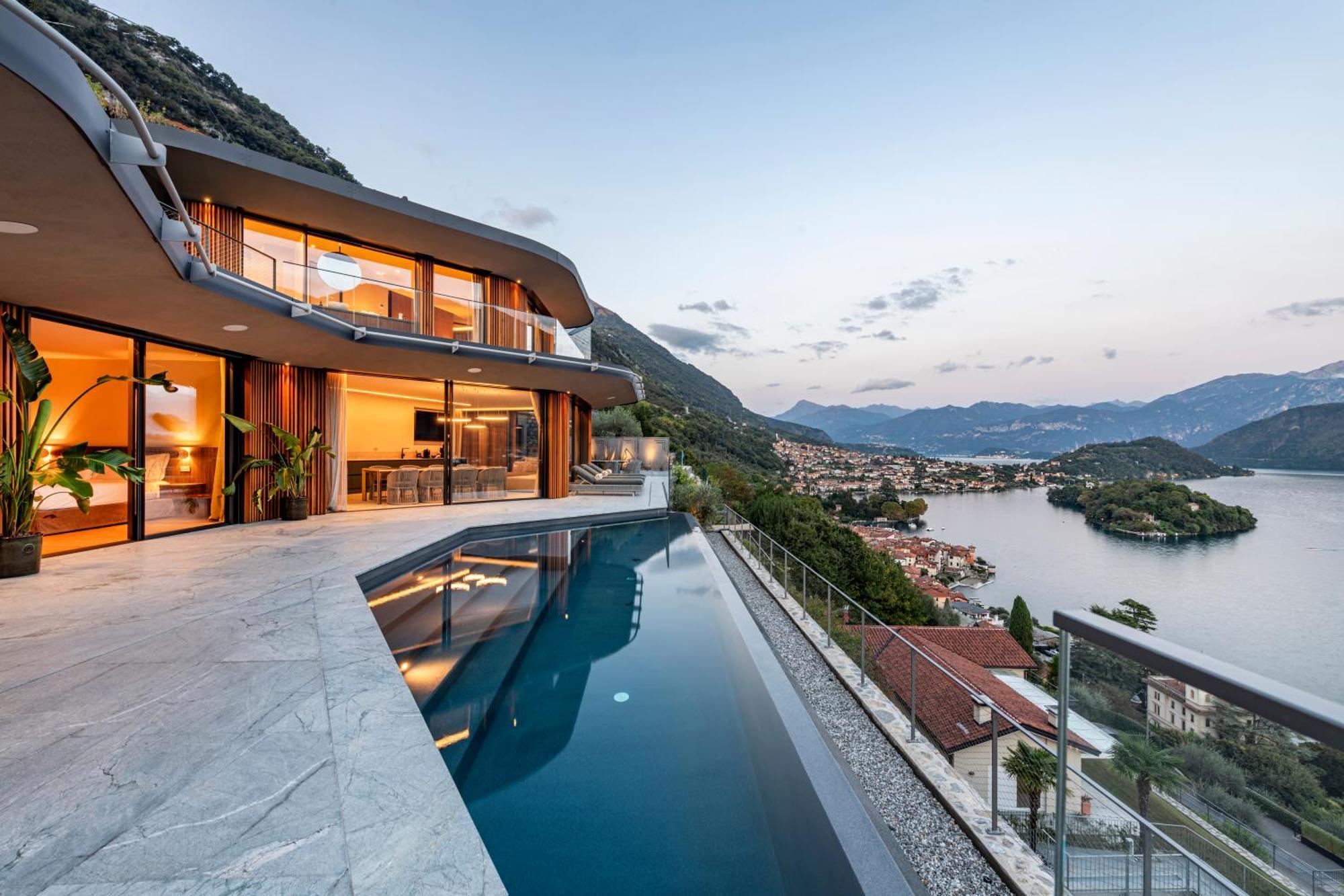 Villa Osee Lago Di Como Sala Comacina Exteriér fotografie