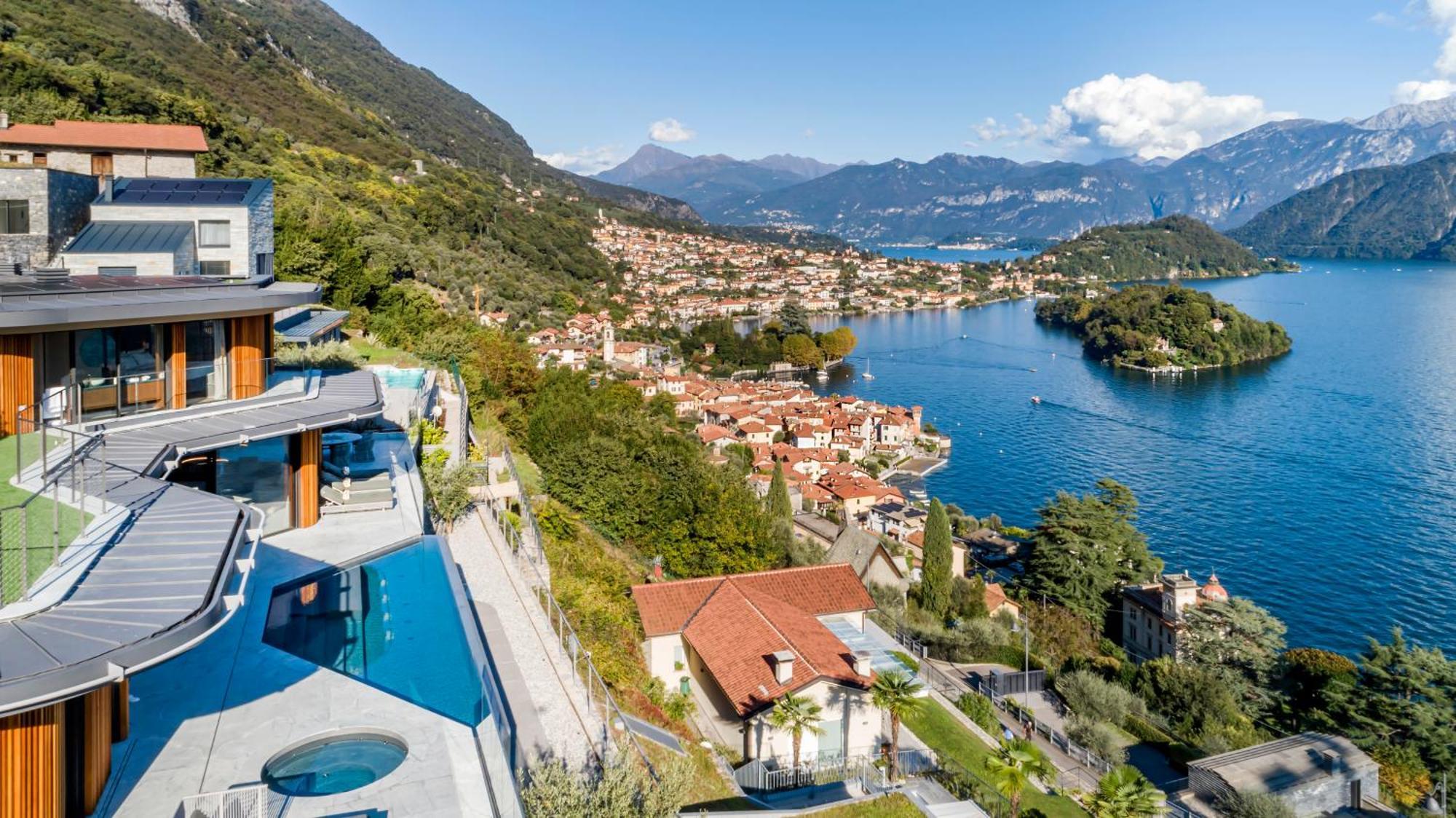 Villa Osee Lago Di Como Sala Comacina Exteriér fotografie