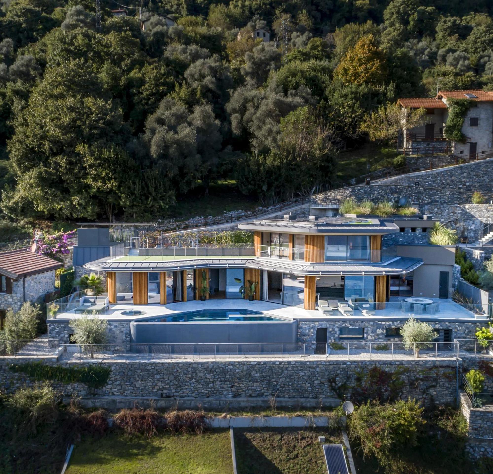 Villa Osee Lago Di Como Sala Comacina Exteriér fotografie